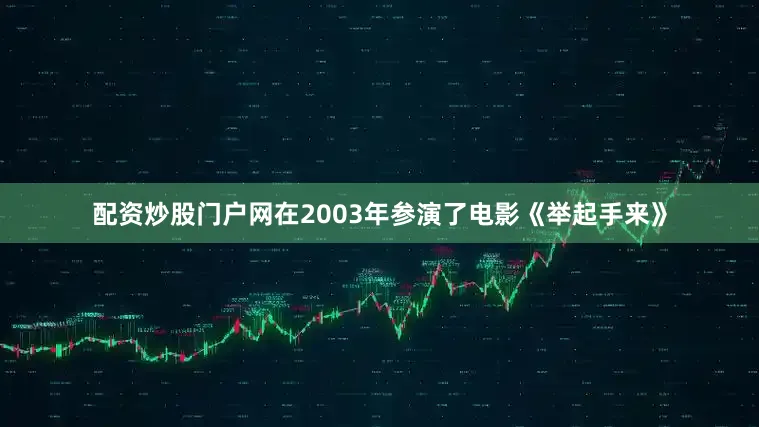 配资炒股门户网在2003年参演了电影《举起手来》